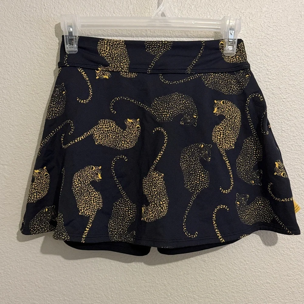 dona jo black skort